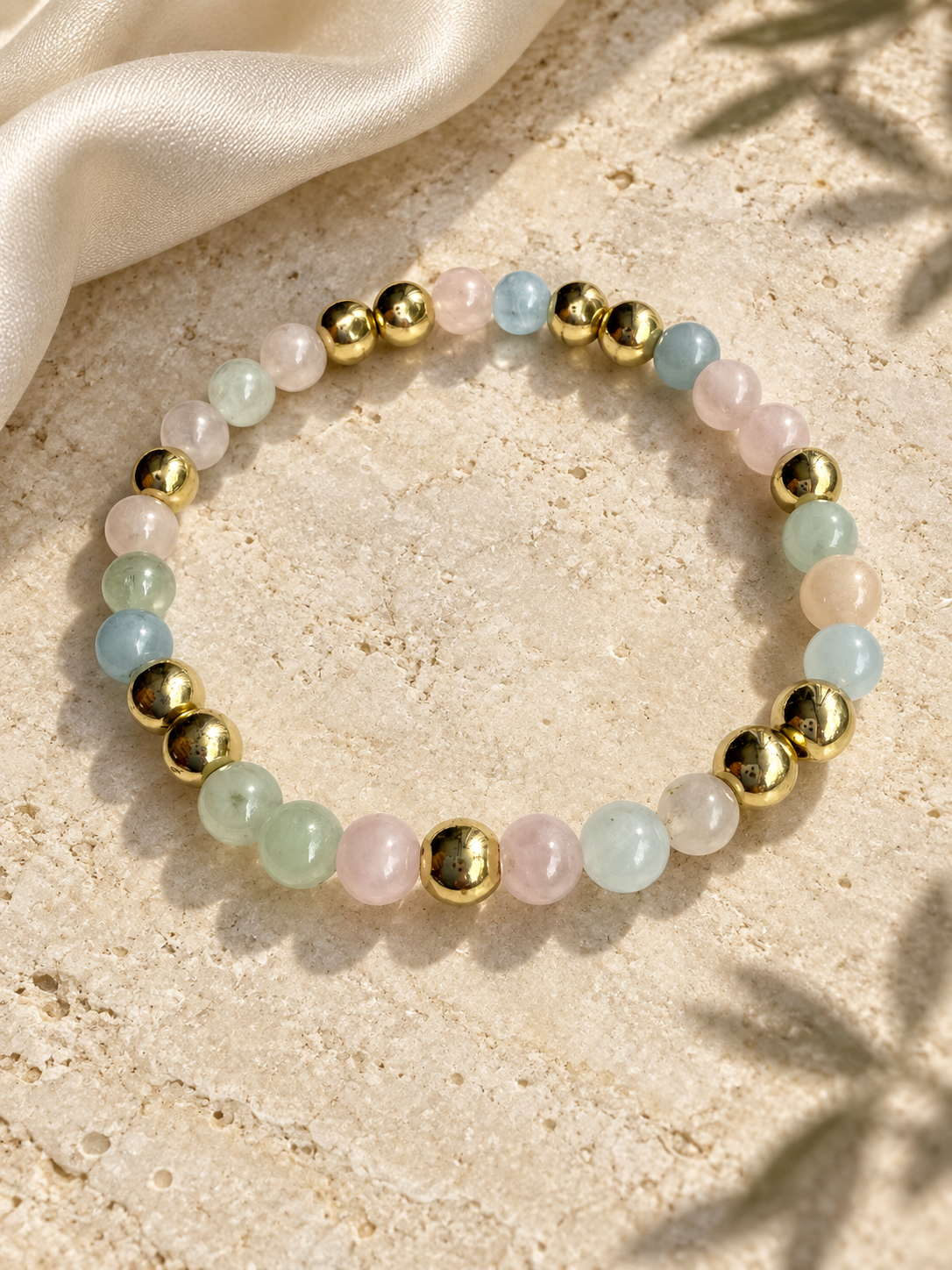 Beryl Gemstone Bracelet