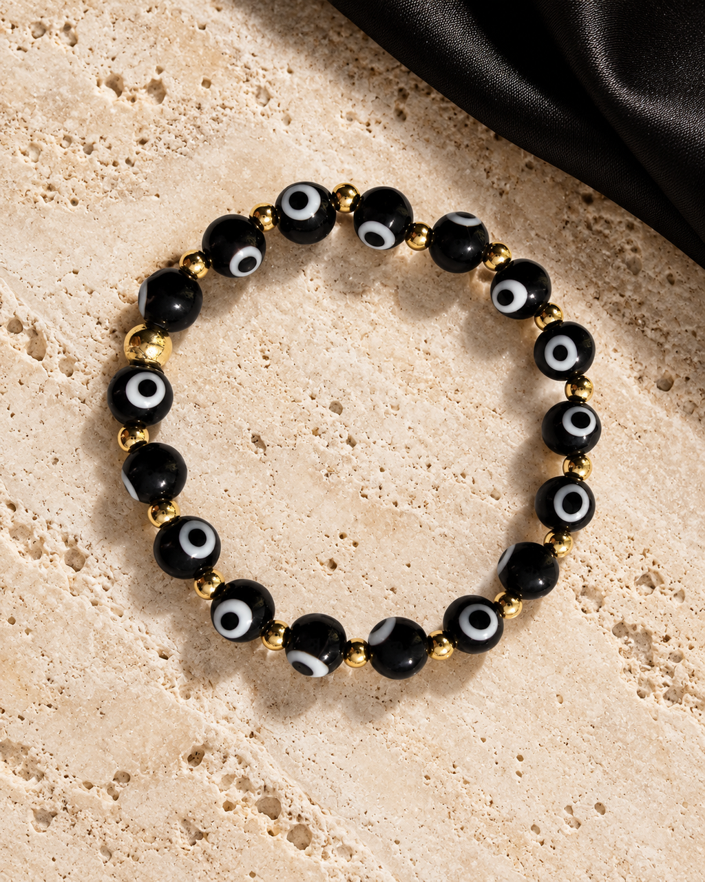 Black Evil Eye Protection Bracelet