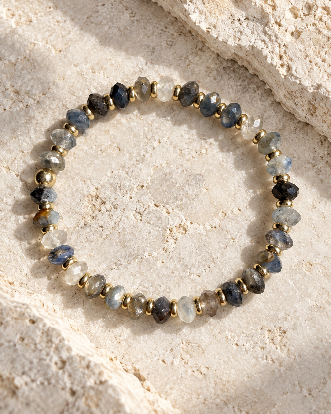 Blue Kyanite Gemstone Bracelet