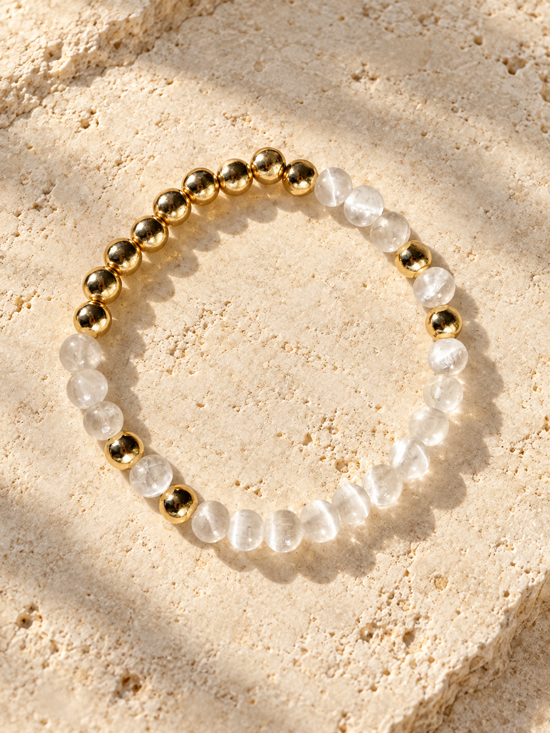 Selenite Gemstone Bracelet