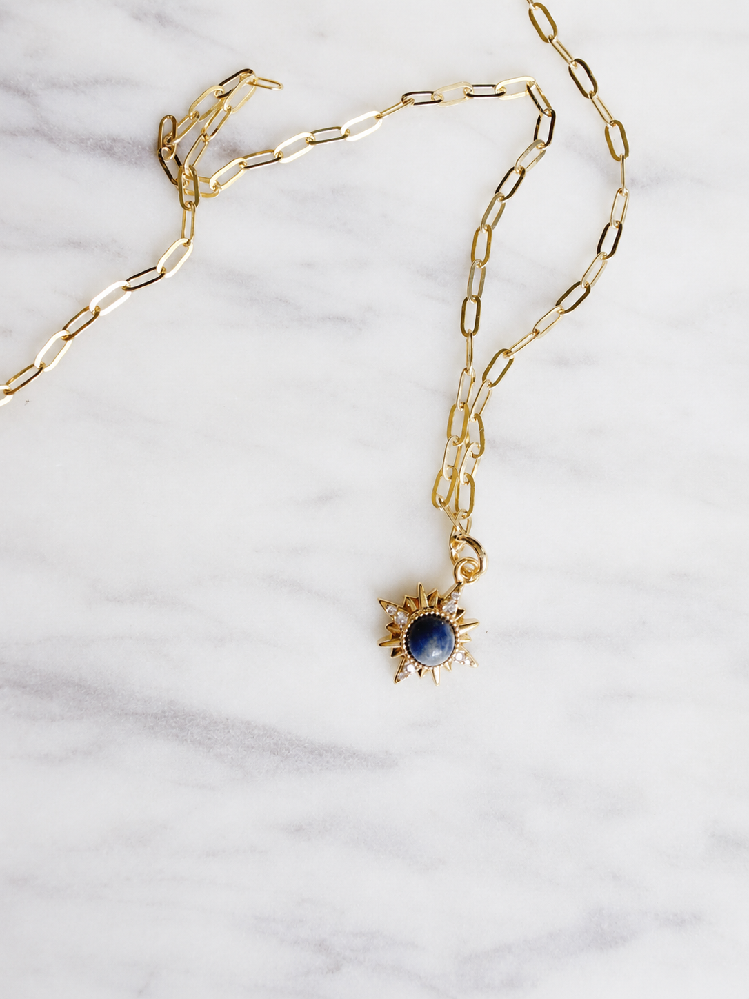 The Guiding Star Lapis Necklace