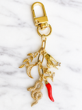 Modern Cimaruta Keychain
