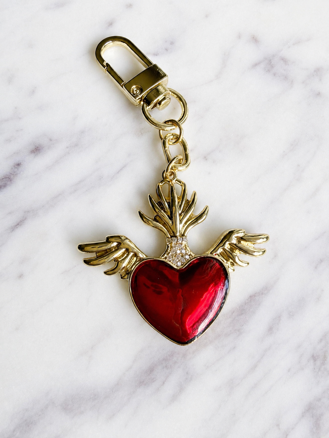 The Sacred Heart Keychain