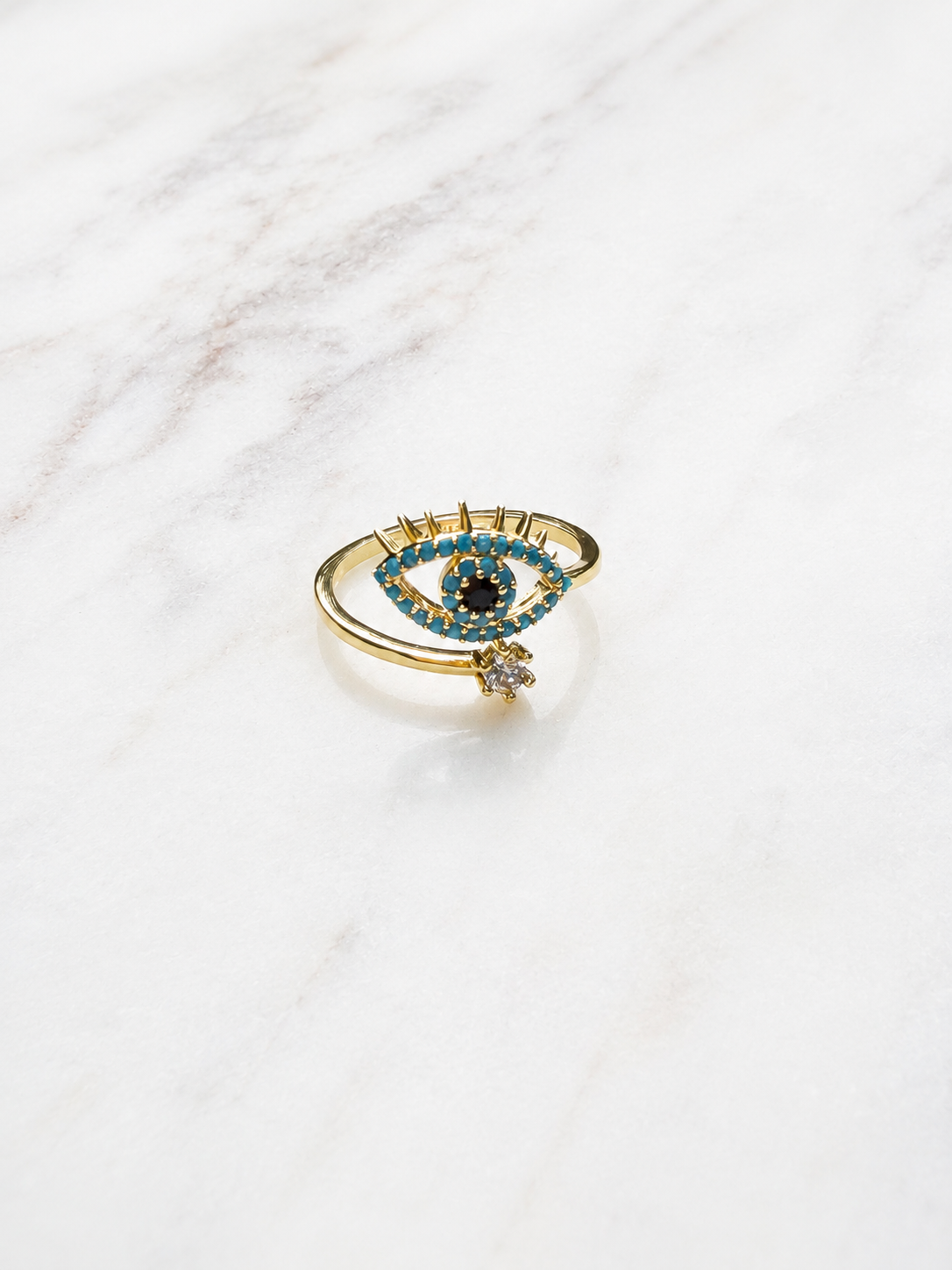 All Seeing Eye Adjustable Ring