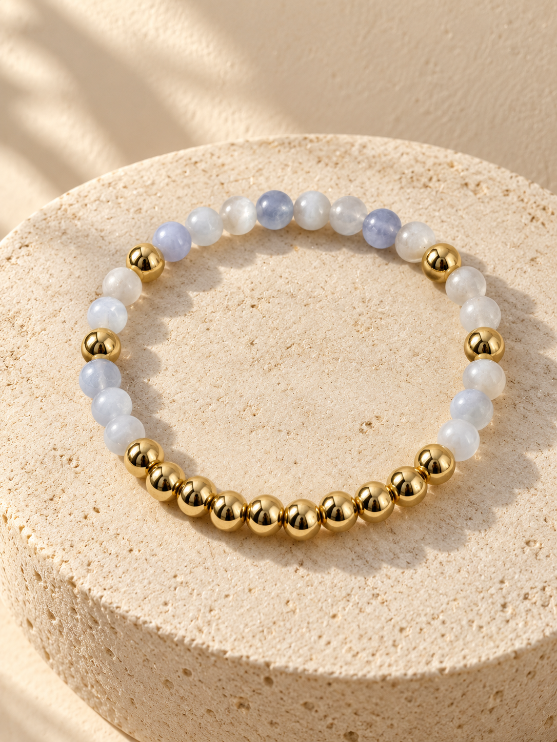 Blue Lace Agate Bracelet