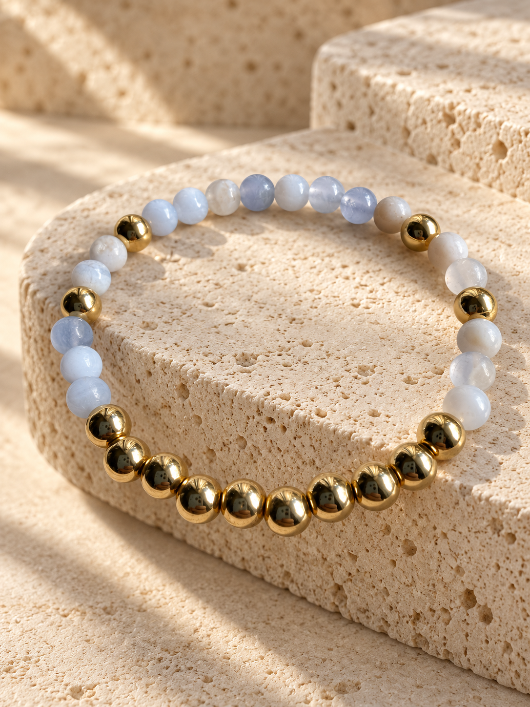 Blue Lace Agate Bracelet