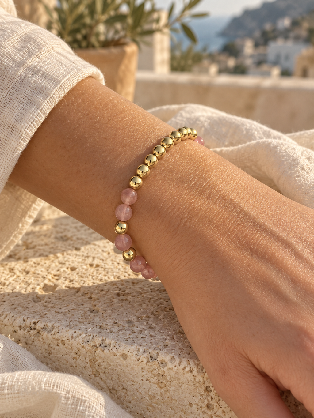 Rose Quartz Bracelet