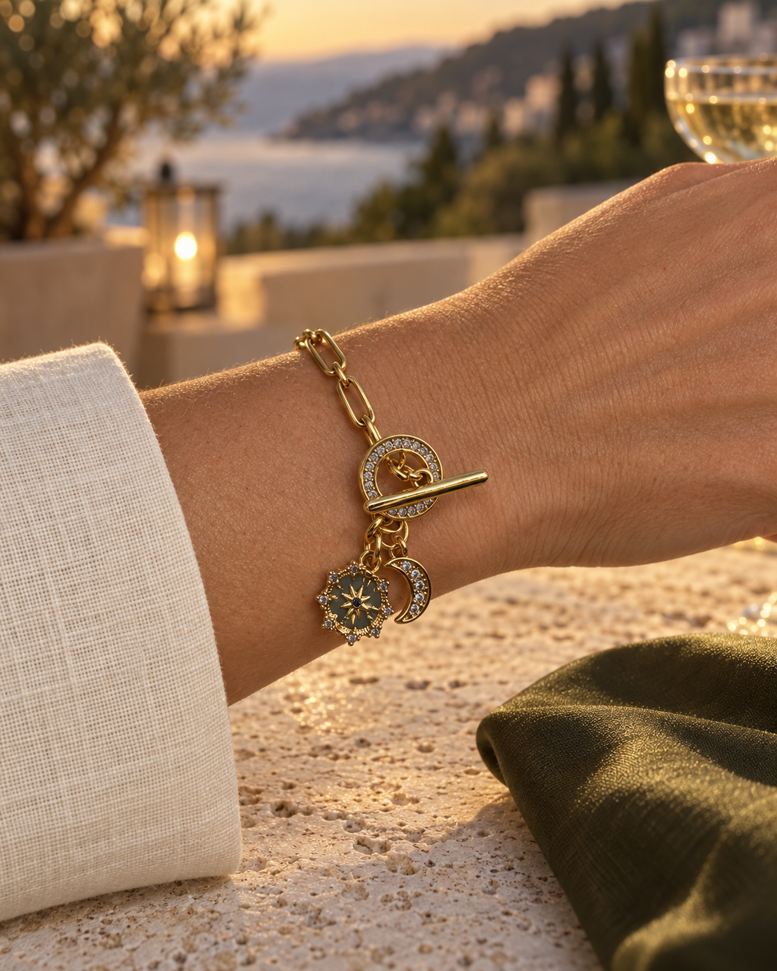 Celestial Compass Bracelet