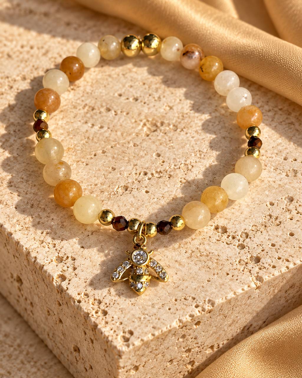 The Golden Bee Bracelet