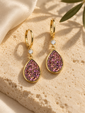 Aurora Druzy Earrings