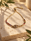 Evil Eye Rainbow Bracelet