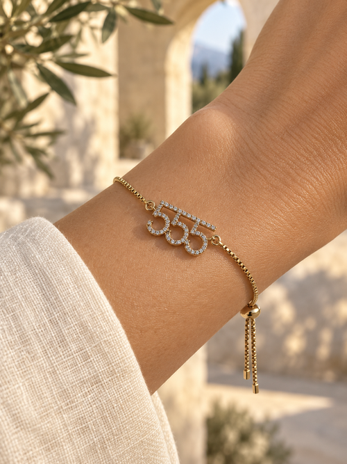 555 Angel Number Bracelet