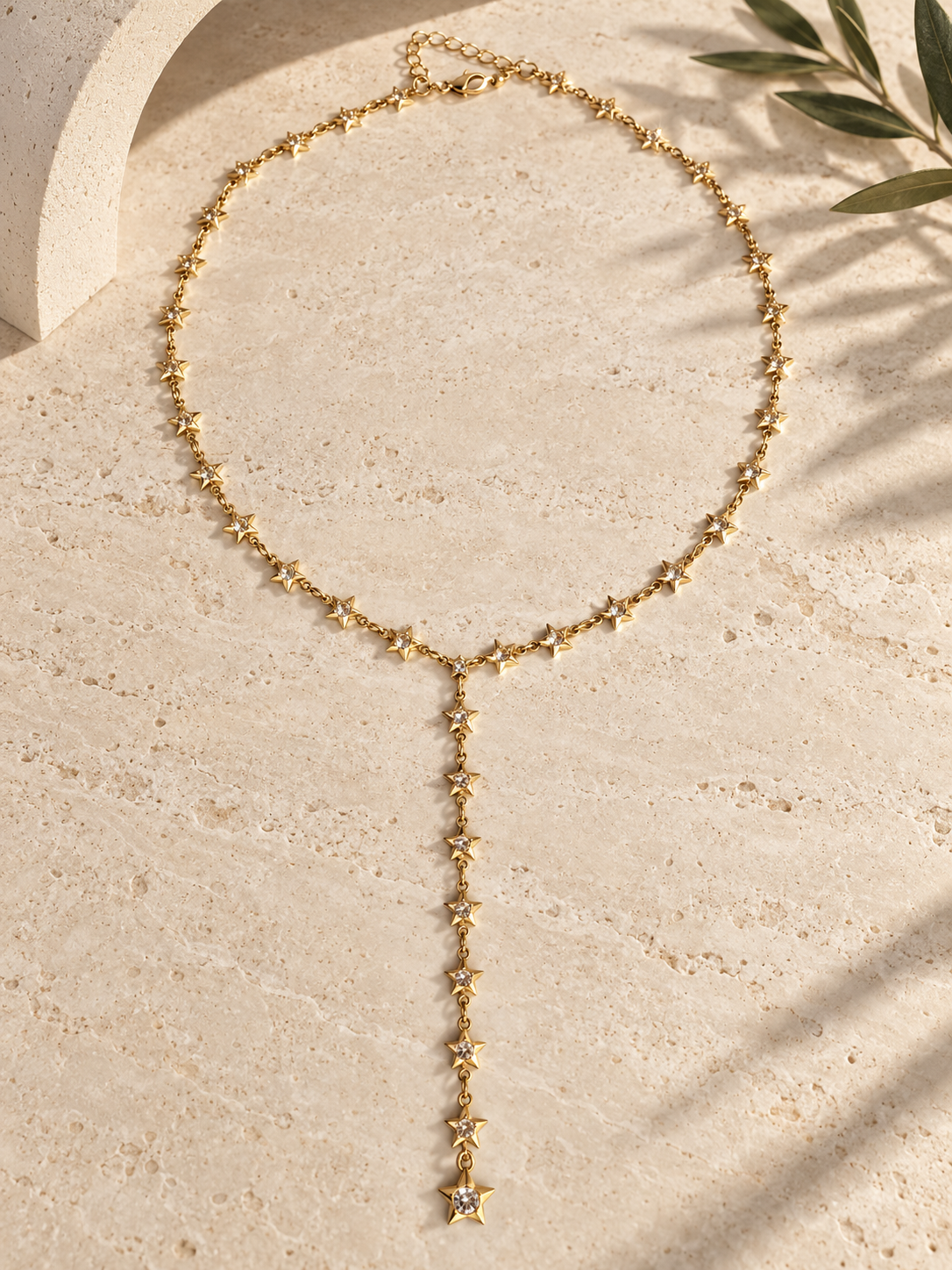 North Star Lariat Necklace