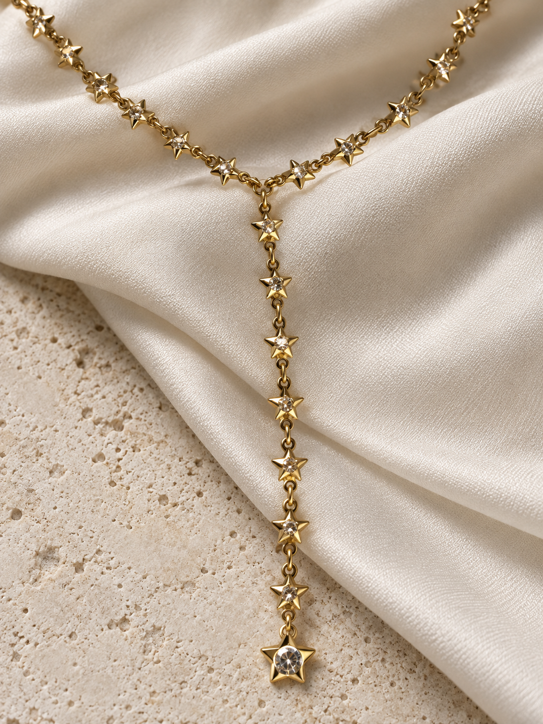 North Star Lariat Necklace
