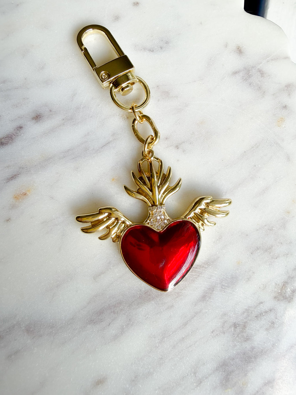 The Sacred Heart Keychain