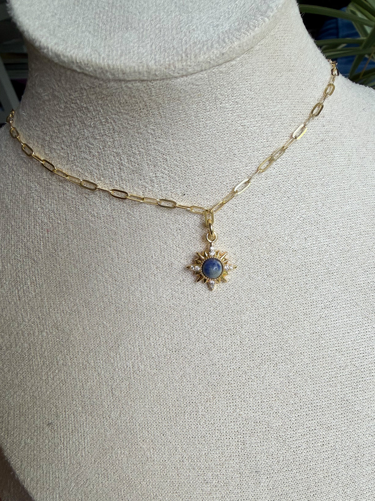 The Guiding Star Lapis Necklace